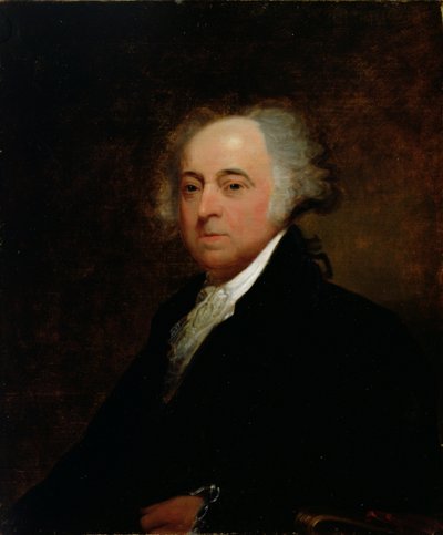 Portrait of John Adams by Asher Brown Durand